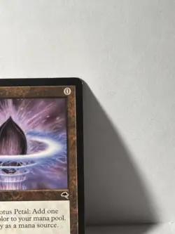 MTG Lotus Petal – Tempest (1997)–Rare Vintage Magic the Gathering Artifact–LP/NM - Image 2