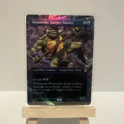 Donatello, Gadget Master Borderless NON Foil Teenage Mutant Ninja Turtles TMT - Image 1