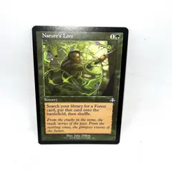 Nature's Lore Dominaria Remastered Retro Frame MTG Magic The Gathering - Image 1