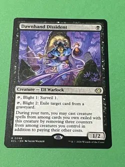 Dawnhand Dissident Lorwyn Eclipsed Regular - Image 1