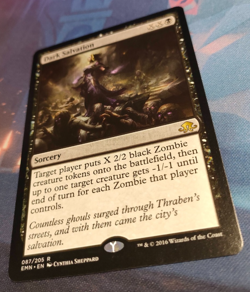 Dark Salvation - Eldritch Moon - Rare - NM (see pics) MTG - Image 3
