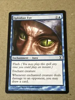 Ophidian Eye X1 Time Spiral NM Condition See Pics Front Back - Image 1