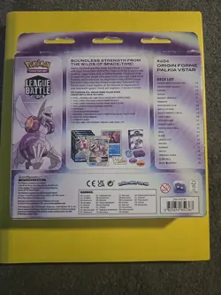 Pokemon Origin Forme Palkia VSTAR League Battle Deck: New & Sealed TCG Cards 820650852367 - Image 4
