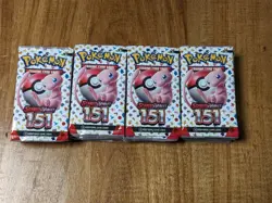 36x Pokemon TCG Scarlet Violet 151 Booster Packs Lot Factory Sealed Box Qty NEW - Image 3