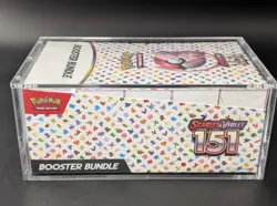Pokemon 151 sv3.5 Booster Bundle Display Factory Sealed W/ Acrylic Case - Image 4