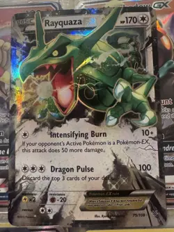 Pokemon Rayquaza EX Foil Card Lot - 2015, Basic, English, Includes GX Cards - Image 1