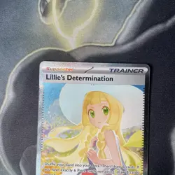 Pokemon TCG Lillie's Determination Mega Evolution 184/132 SAR English Edition - Image 2