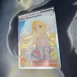 Pokemon TCG Lillie's Determination Mega Evolution 184/132 SAR English Edition - Image 4