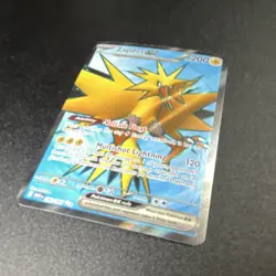 Pokemon Zapdos ex Ultra Rare Holo Sv151 Scarlet & Violet 192/165 200 HP Card - Image 2