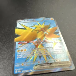 Pokemon Zapdos ex Ultra Rare Holo Sv151 Scarlet & Violet 192/165 200 HP Card - Image 3