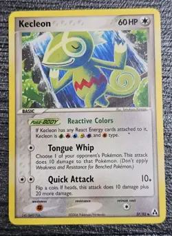 Kecleon 37/92 EX Legend Maker Pokemon Card NM - Image 1