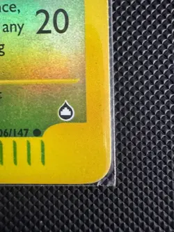 Pokemon Scyther 106/147 Reverse Holo Aquapolis 2002 e-Reader Card LP - Image 4