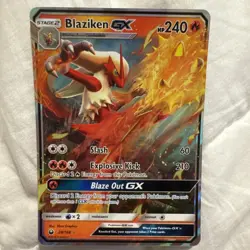 Blaziken GX 28/168 Holo Pokemon TCG Celestial Storm Sun & Moon Ultra Rare NM - Image 1