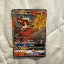 Blaziken GX 28/168 Holo Pokemon TCG Celestial Storm Sun & Moon Ultra Rare NM - Image 2