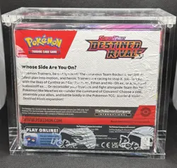 Pokemon TCG S&V DESTINED RIVALS Booster Box 36 packs sealed - ACRYLIC CASE - Image 2