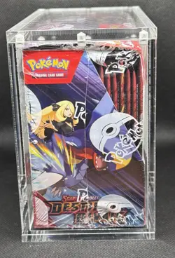 Pokemon TCG S&V DESTINED RIVALS Booster Box 36 packs sealed - ACRYLIC CASE - Image 3