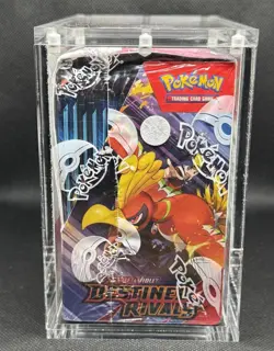 Pokemon TCG S&V DESTINED RIVALS Booster Box 36 packs sealed - ACRYLIC CASE - Image 4