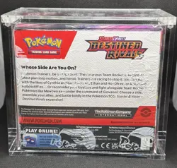 Pokemon TCG S&V DESTINED RIVALS Booster Box 36 packs sealed - ACRYLIC CASE - Image 5