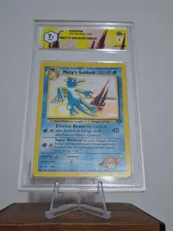 Misty's Golduck HOLO Gym Challenge 12/132 carta pokemon gradata 7.5 GRAAD - Image 1