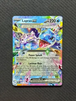 Lapras ex 032/142 Stellar Crown Pokemon English Near Mint - Image 1