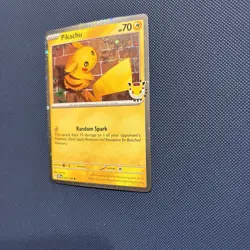 Pikachu 051/162 Pokemon Day 2026 30th Anniversary Stamped Promo Pokemon TCG NM - Image 3
