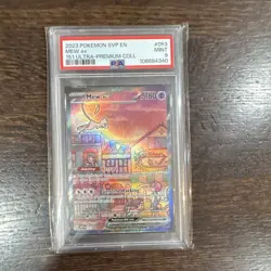 Mew ex Full Art Promo 053 Sv: Scarlet & Violet PSA 9 Holo Pokemon TCG - Image 1