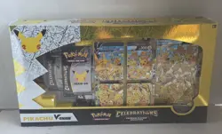 Pokemon Celebrations 25th Anniversary Pikachu V-union Premium Playmat Collection - Image 1