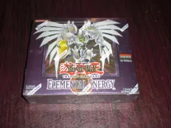 Yugioh HOBBY Elemental Energy 1st Edition Booster Box 24 Pack Fact Sealed 103375 - Image 1