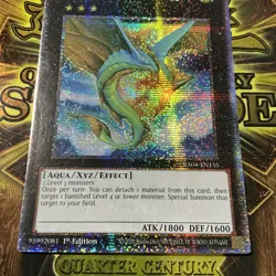 Leviair the Sea Dragon (Quarter Century Secret Rare) RA04-EN155 NM ✨ Yugioh - Image 5