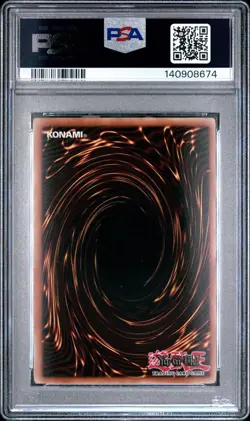 2007 Yu-Gi-Oh! Elemental HERO Avian EHC1 Limited Edition Secret Rare PSA 9 - Image 2