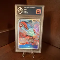 One Piece CCG Jinbe OP14 2026 OP14-049 Mint 10 King Card Grading - Image 1