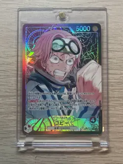Koby (Alternate Art) OP11-001 L One Piece A Fist of Divine Speed Foil Japanese - Image 1