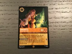 Disney Lorcana Rapunzel Legendary Non Foil 3/204 Whispers in the Well - Image 1