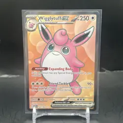 Wigglytuff EX 187/165 - Scarlet & Violet 151 - Pokemon Card - Near Mint - Image 1