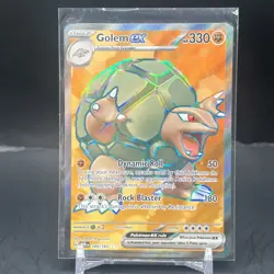 Golem ex 189/165 Pokemon 151 Card Full Art Ultra Rare Scarlet And Violet NM - Image 1