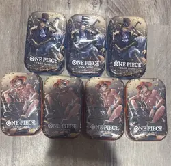One Piece CCG Ace Deck Lot of 7 Sealed Card Game Decks Collectible Trading - Image 1