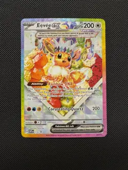 Pokemon TCG Eevee ex 174 SVP Promo SV: Scarlet & Violet Promo Cards Near Mint - Image 1
