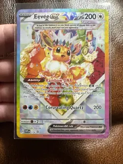 Pokemon TCG Eevee ex 174 SVP Promo SV: Scarlet & Violet Promo Cards Near Mint - Image 3