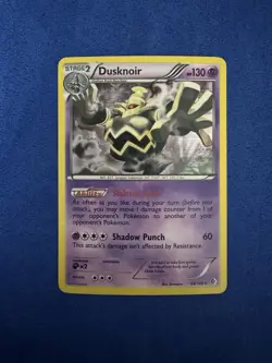 Pokemon Dusknoir Holo Rare Card Boundaries Crossed 63/149 - Image 1
