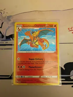 Special Delivery Charizard SWSH075 SWSH: Sword & Shield Promo Cards Holo - Image 1