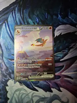Pokemon TCG Charizard EX Scarlet & Violet 151 Card Sir 199/165 - Image 1