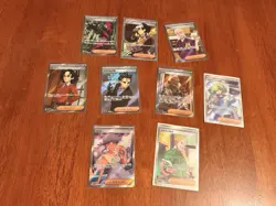 Pokemon- 9 Japanese Full Art Trainer Card lot! All M/NM! - Image 1