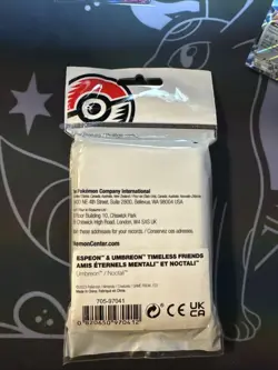Pokemon Center Espeon & Umbreon Timeless Friends 65 Card Sleeves TCG - Image 2