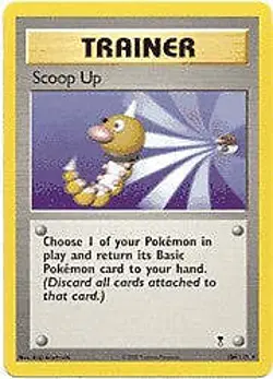 Legendary Collection 104/110 Trainer: Scoop Up Pokemon Card - Image 1