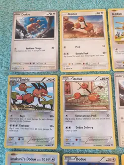 DODUO & DODRIO BUNDLE OF POKEMON CARDS - Image 2