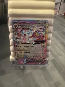 Pokemon Sylveon EX Holo Card 041/131 Stage 1 270HP Prismatic Evolutions Promo - Image 1