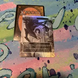 DIY Urza's Incubator Full Art Foil Mtg Play Test Card Ellen Ripley Alien - Image 1