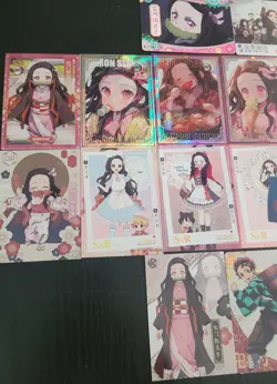 Nezuko Kamado Card Lot - Demon Slayer Anime CCG 20 Cards Waifu - Image 2
