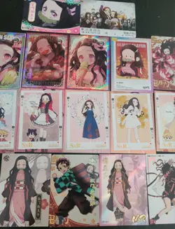 Nezuko Kamado Card Lot - Demon Slayer Anime CCG 20 Cards Waifu - Image 3