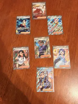 Pokemon- 7 English Full Art Trainer Card lot! All M/NM! - Image 2